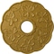 Ekena Millwork Terrones Butterfly Medallion (Canopies up to 3 7/8"), 17 7/8"OD x 3 7/8"ID x 1"P, Pharaohs Gold CM17TSPGS - alternate 1